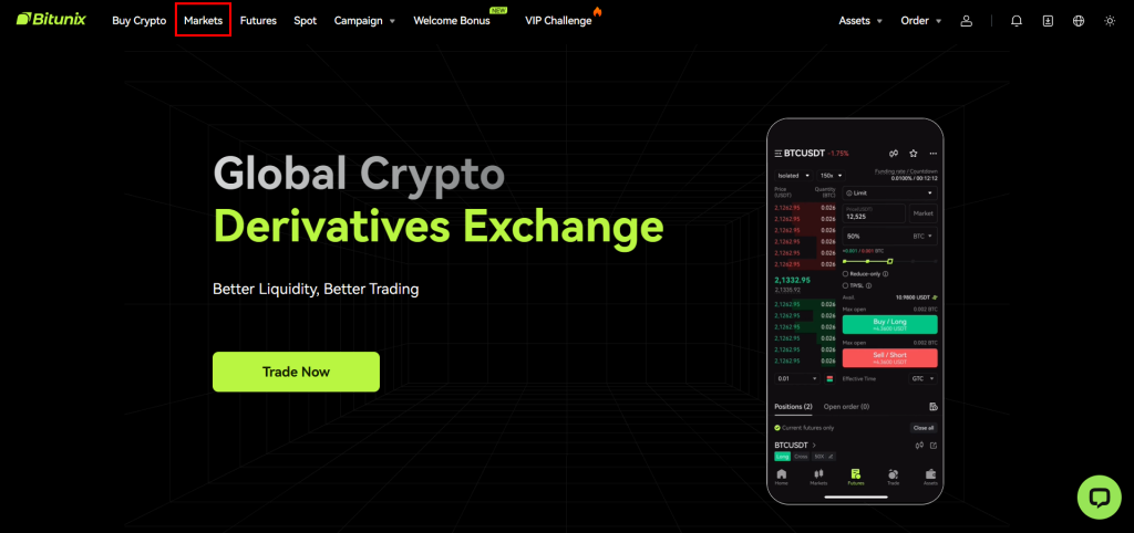 خرید و فروش اسپات در صرافی بیت یونیکس