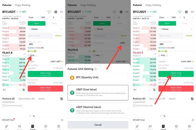 معاملات فیوچرز Futures Trading در صرافی بیت یونیکس