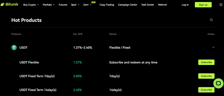 سرمایه‌گذاری منعطف و ثابت در بیت یونیکس