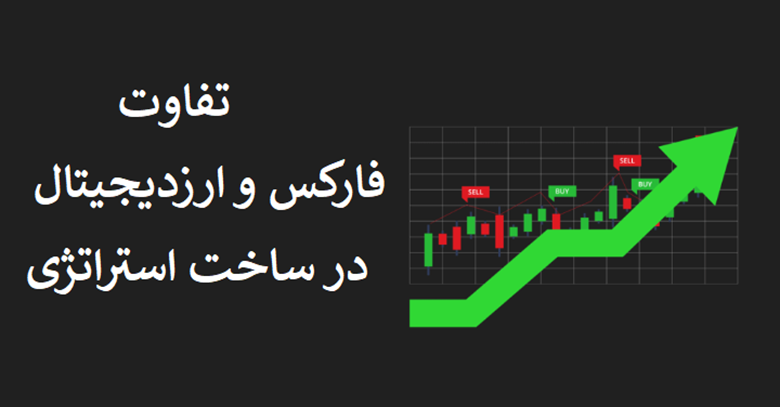 تفاوت فارکس و ارز دیجیتال در ساخت استراتژی